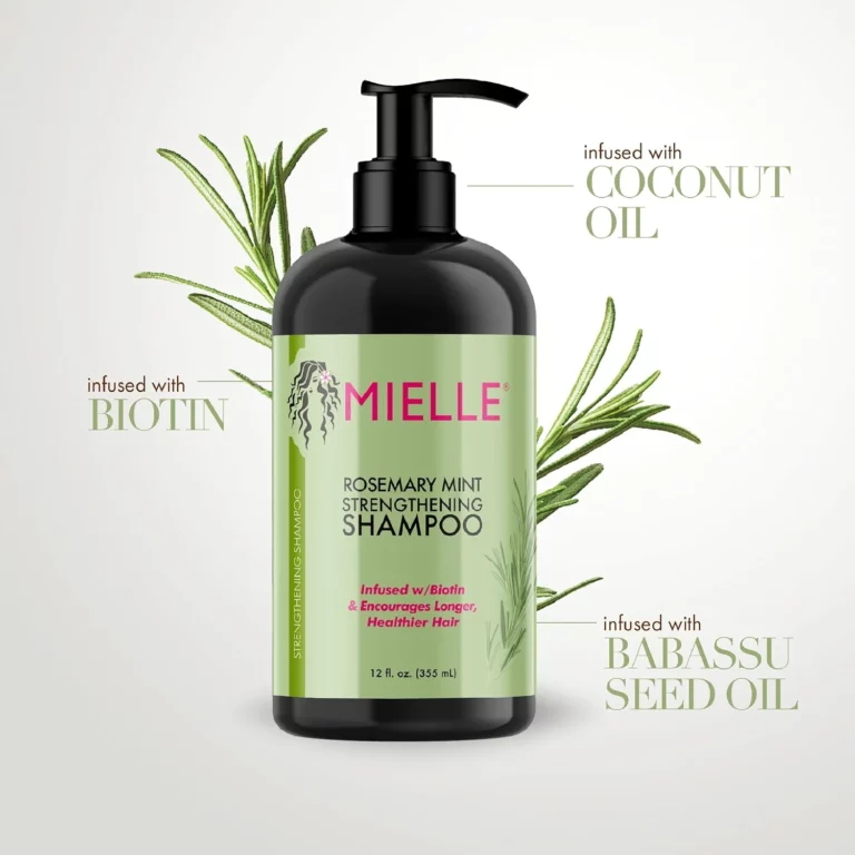 Mielle Organics Rosemary Mint Strengthening Shampoo: